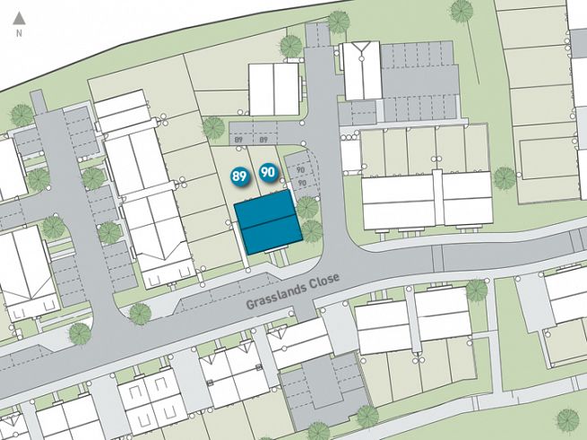 Site plan - artist impression subject to change